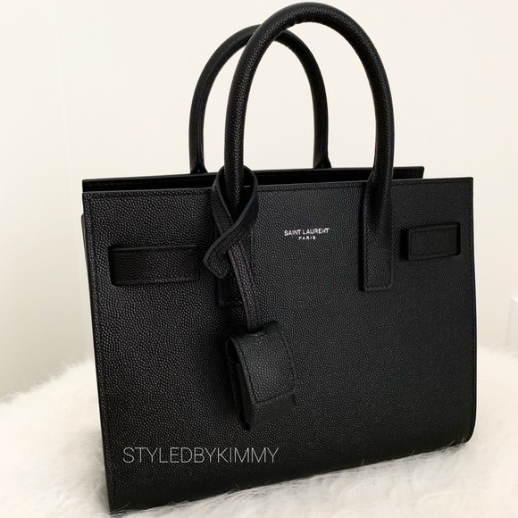 Saint Laurent Handbags - YSL Saint Laurent Bag Sac De Jour Nano